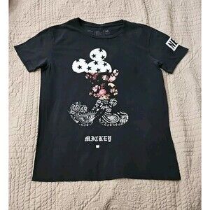 NEFF DISNEY Stars Paisley Floral MICKEY MOUSE TSHIRT Medium